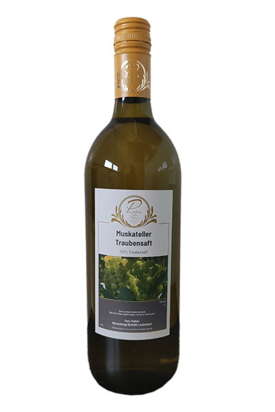 Muskateller Traubensaft - Weingut und Obsthof Peitler Monti aus Leutschach in der Südsteiermark