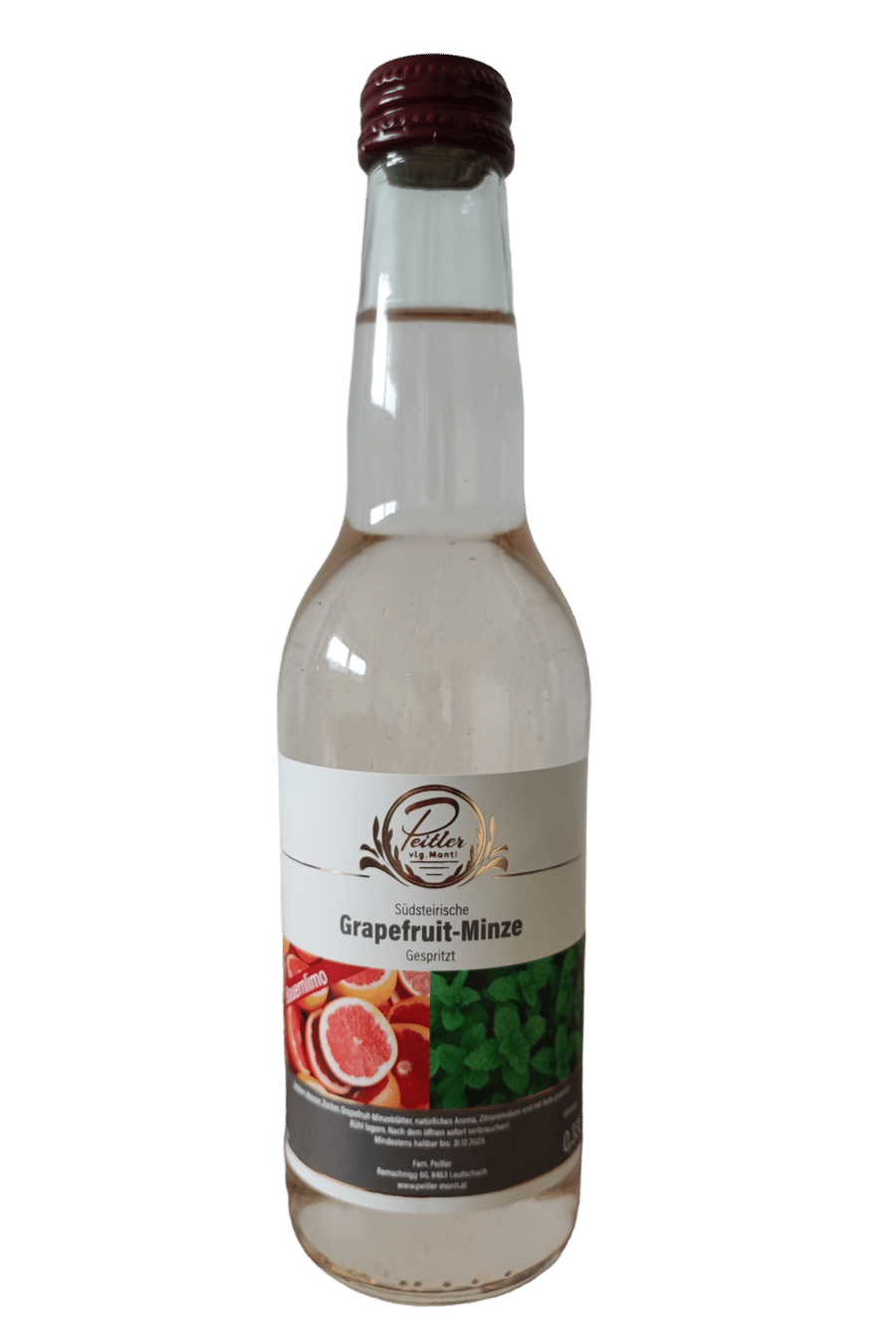 Grapefruit-Minze-Limo