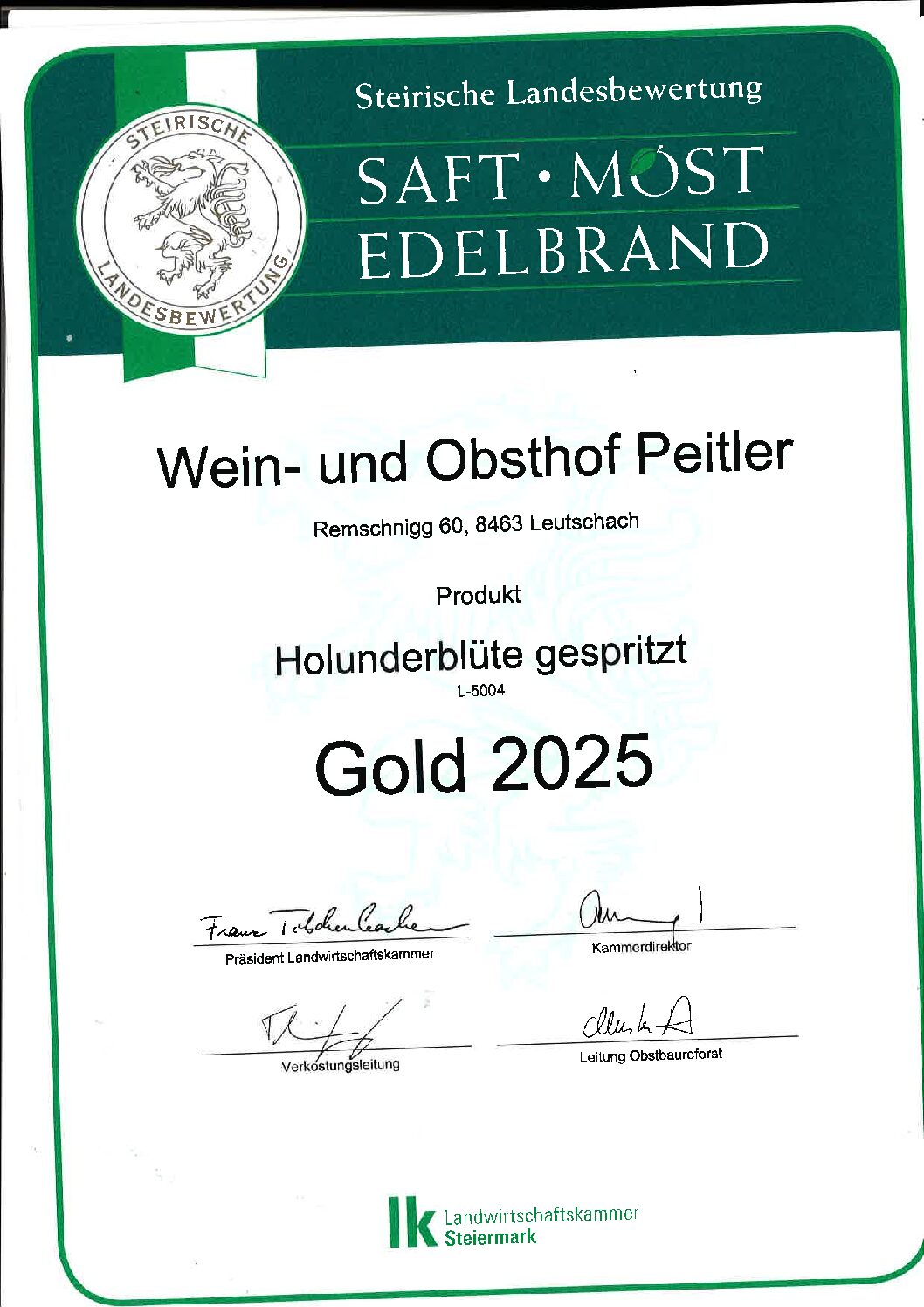 Holunder gespritzt – Bild 2